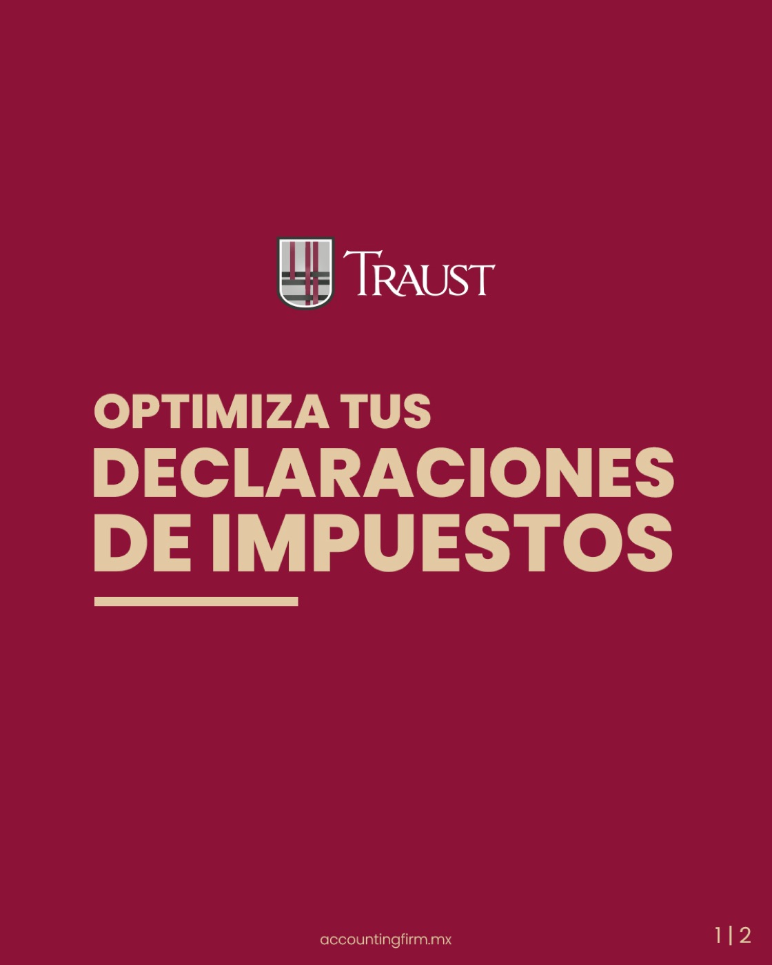 Publicación de Traust: optimiza tus declaraciones de impuestos